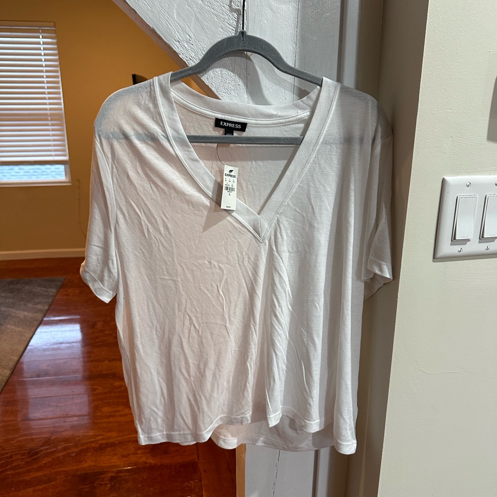 Basic White Tee